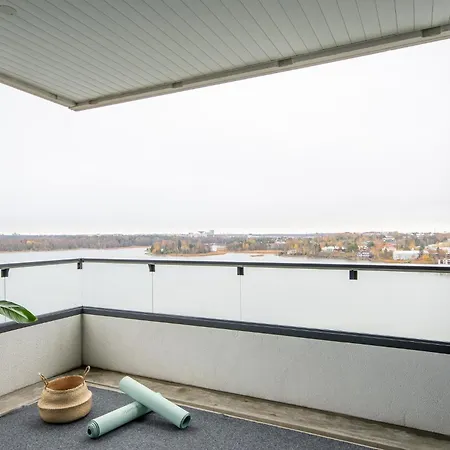 公寓 Luxury Penthouse With Stunning Sea Views & Private Sauna