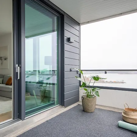 Apartmán Luxury Penthouse With Stunning Sea Views & Private Sauna *