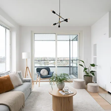 公寓 Luxury Penthouse With Stunning Sea Views & Private Sauna 赫尔辛基