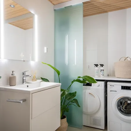 公寓 Luxury Penthouse With Stunning Sea Views & Private Sauna 赫尔辛基