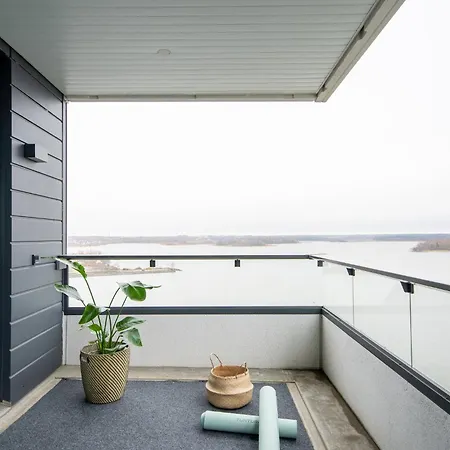 Luxury Penthouse With Stunning Sea Views & Private Sauna Apartmán Helsinky